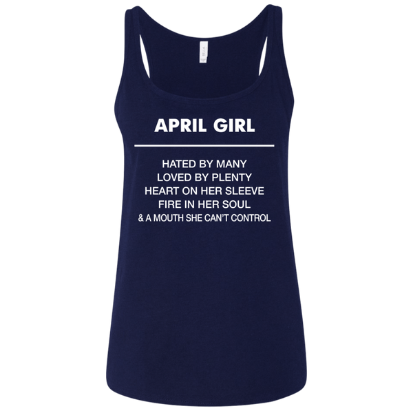 April Girl hated by many loved by plenty Shirt, Tank top - TeesGrab