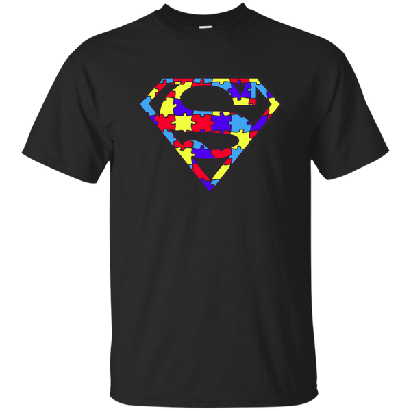 Autism Awareness Superman Logo Light Blue Shirt, Hoodie, Tank - TeesGrab