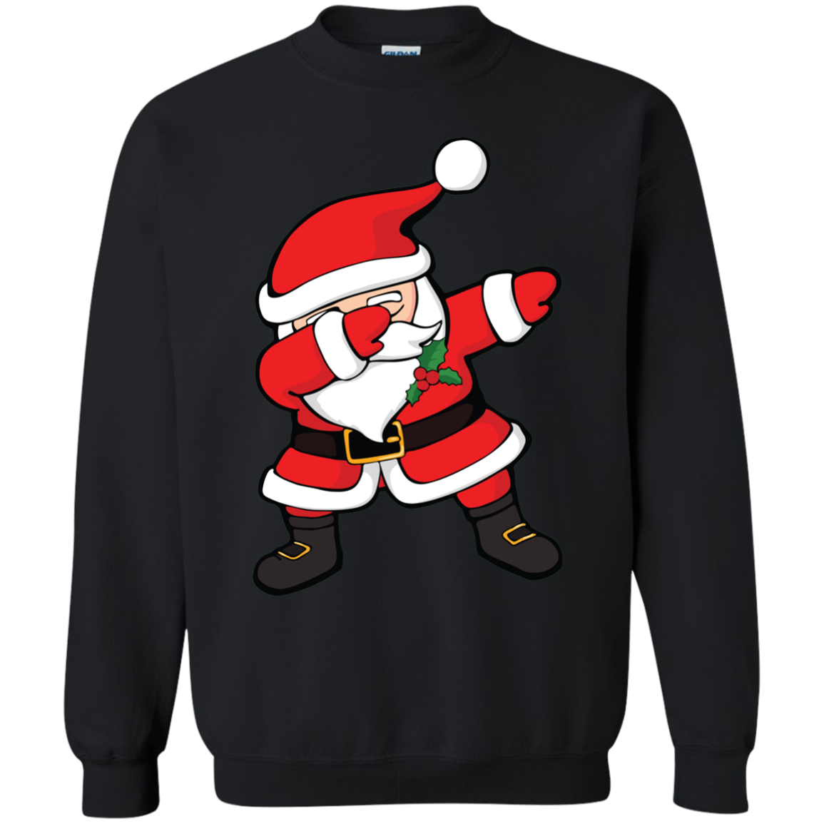 Dabbing Santa Claus Christmas Dab Shirt Long Sleeve TeesGrab