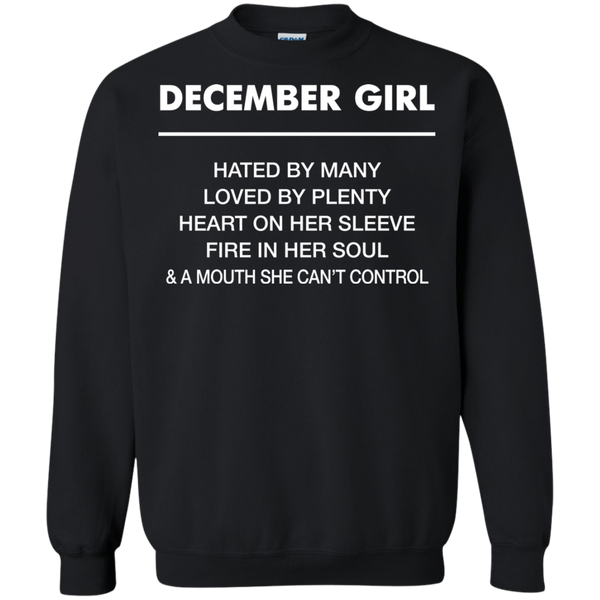 December Girl hated by many loved by plenty Shirt, Tank top - TeesGrab