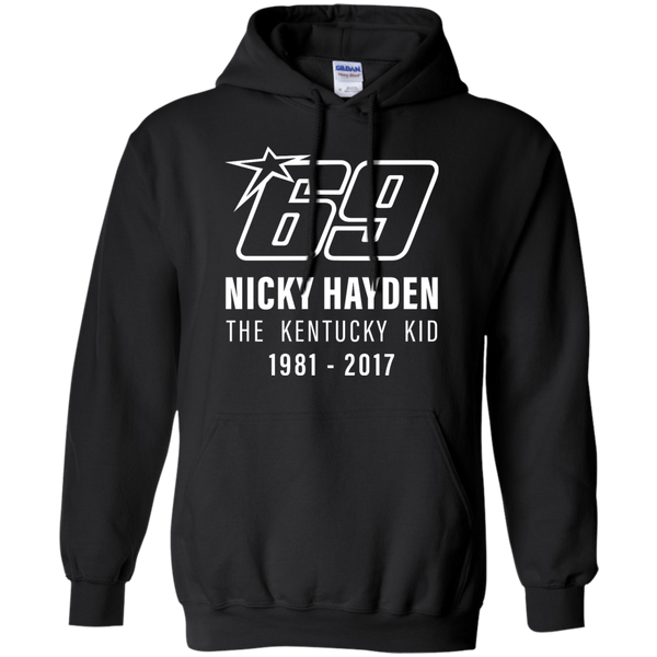 Tribute to Nicky Hayden 2017 Shirt The Kentucky Kid Hoodie - TeesGrab