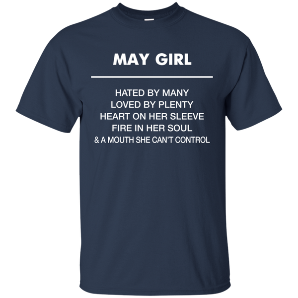 May Girl hated by many loved by plenty Shirt, Tank top - TeesGrab