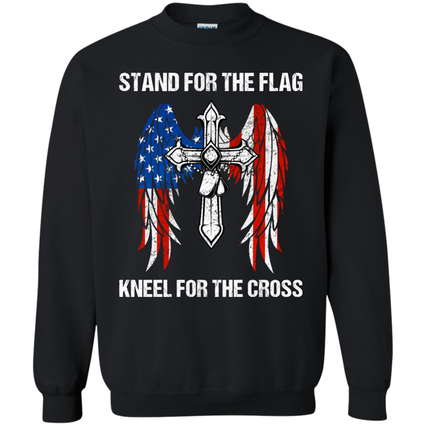 Stand For The Flag Kneel For The Cross T-Shirt, Hoodie - TeesGrab