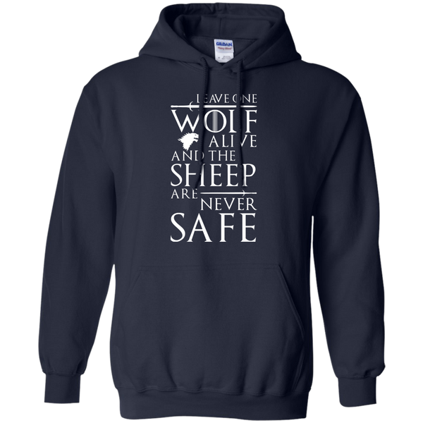 GOT: Leave One Wolf Alone And The Sheep Are Never Safe Shirt, Hoodie - TeesGrab