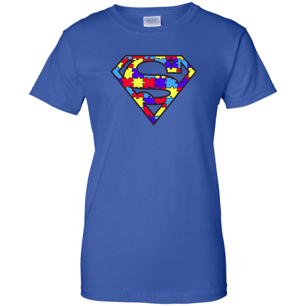 Autism Awareness Superman Logo Light Blue Shirt, Hoodie, Tank - TeesGrab