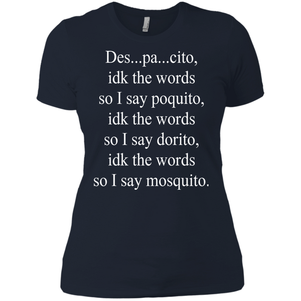 Despacito Lyric I Don't Know The Words T-Shirt, Hoodie, Tank - TeesGrab