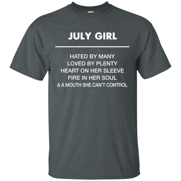 October Girl hated by many loved by plenty Shirt, Tank top - TeesGrab