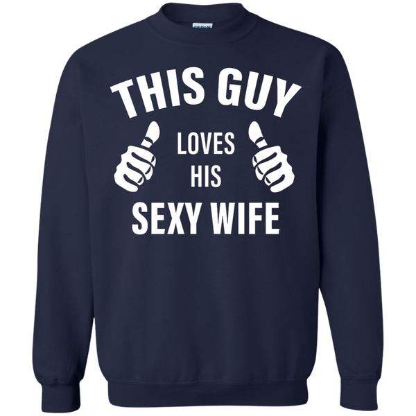 This Guy Loves His Sexy Wife Funny T-Shirt, Hoodie - TeesGrab