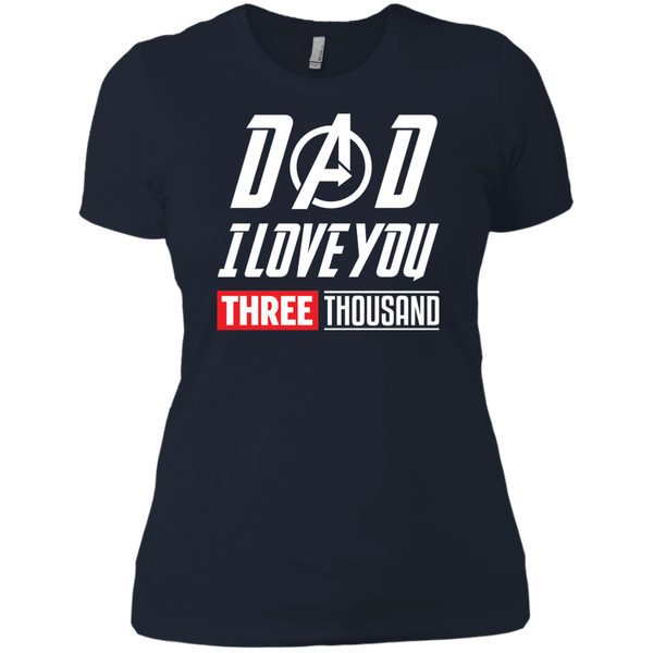 Endgame Dad I Love You Three Thousand Tony Stark - TeesGrab