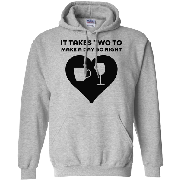 It Takes Two to Make a Day Go Right shirt - TeesGrab
