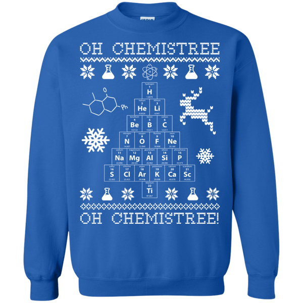 Oh Chemistree Christmas Ugly Sweater, Hoodie - TeesGrab