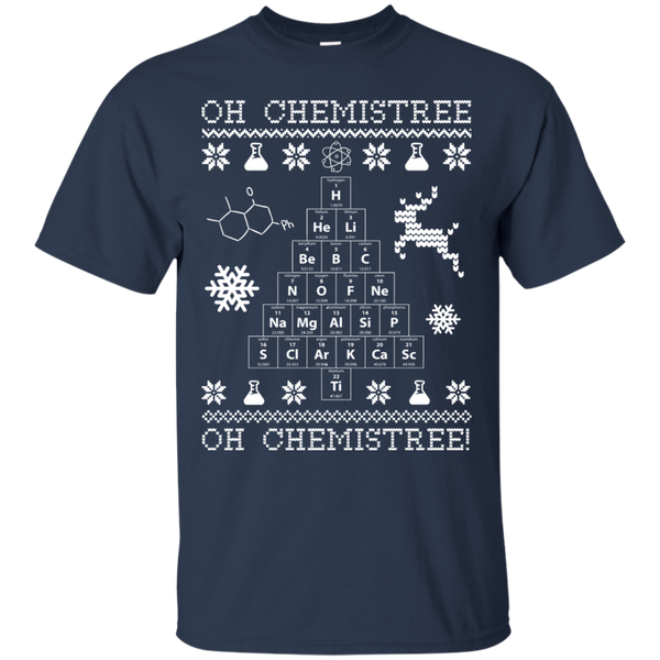 Oh Chemistree Christmas Ugly Sweater, Hoodie - TeesGrab