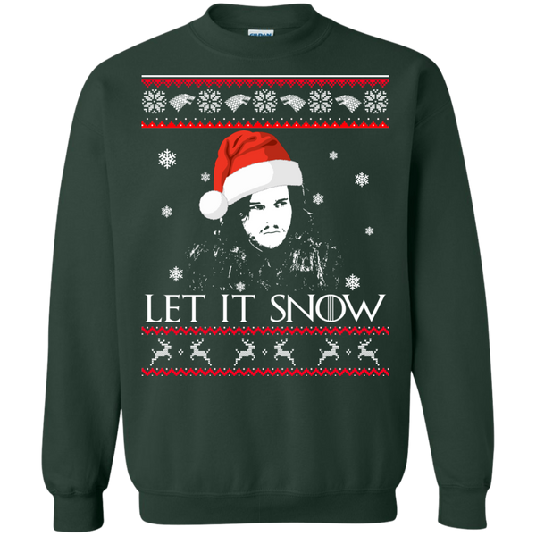 Game Of Thrones: Jon Snow Let It Snow Christmas Sweater - TeesGrab