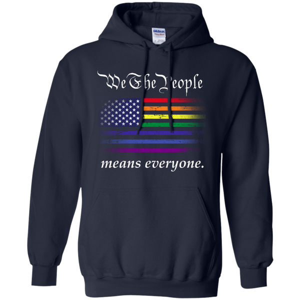 We The People Means Everyone - LGBT T-shirt, Hoodie, Tank - TeesGrab