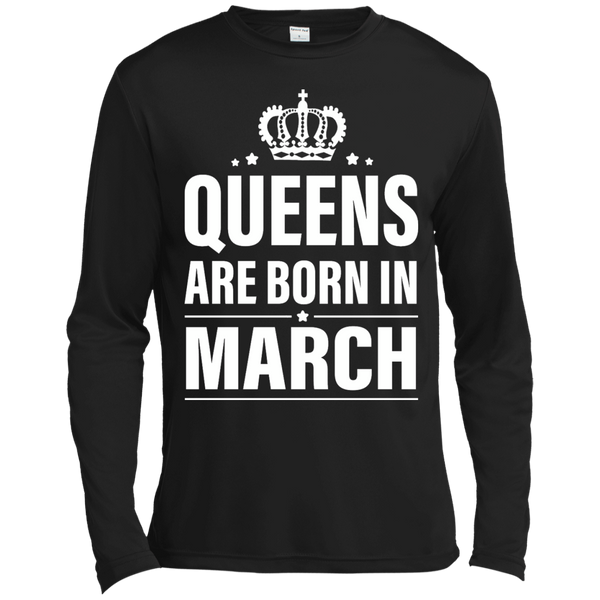 Queens Are Born in March Birthday Dress, Tank, Shirt - TeesGrab