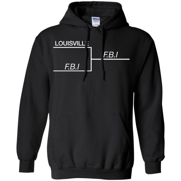 Louisville vs F.B.I Shirt, Sweatshirt Louisville vs FBI - TeesGrab