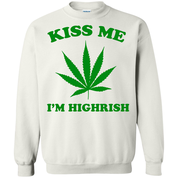Patrick Day: Kiss me I'm highrish T-Shirt, Hoodie, Tank - TeesGrab