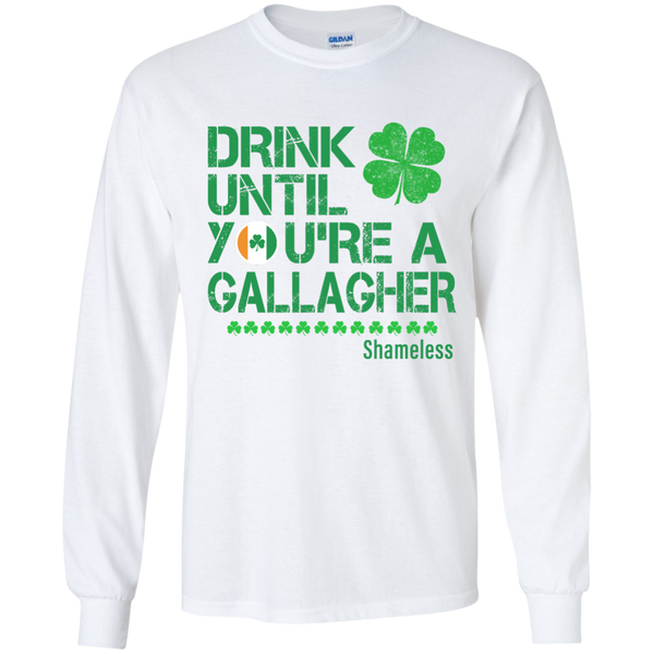 Patrick's day Drink like a Gallagher t-shirt, hoodie,tank - TeesGrab