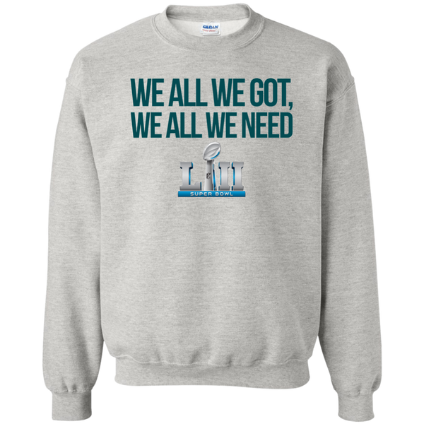 Philadelphia Eagles We all we got, we all we need custom shirt - TeesGrab