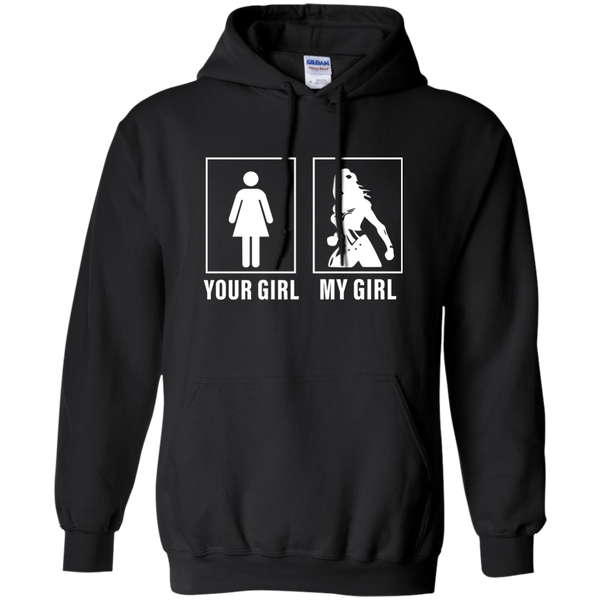 Your Girl vs My Girl Wonder Woman Ver - Shirt - TeesGrab