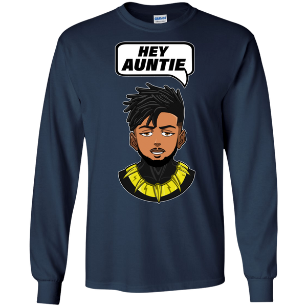 Wakanda Black Panther Erik Killmonger Hey Auntie T-shirt - TeesGrab