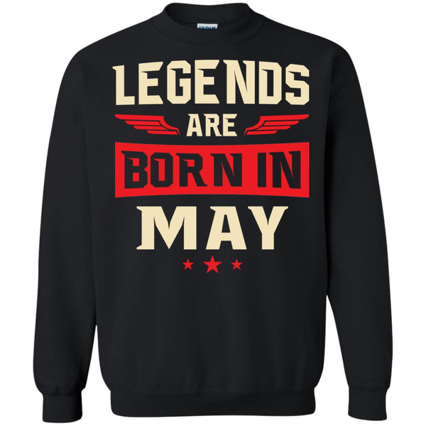 Legends Are Born in May Shirt, Hoodie, Tank - TeesGrab