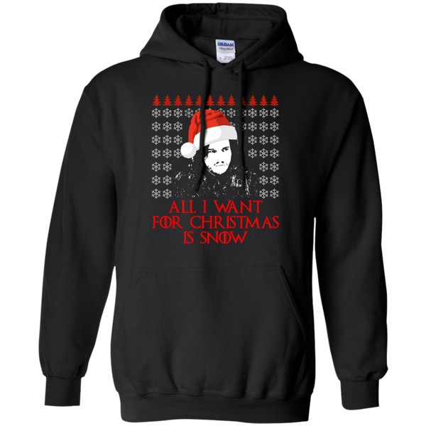 Jon Snow: All I Want For Christmas Is Snow Sweater, Shirt, Long Sleeve - TeesGrab