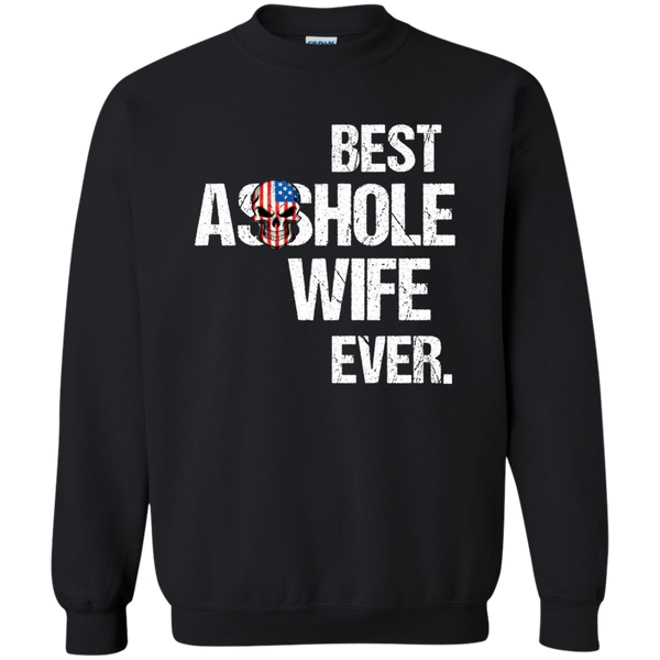 Best Asshole Wife Ever T-Shirts, Hoodies, Tank - TeesGrab