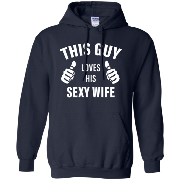 This Guy Loves His Sexy Wife Funny T-Shirt, Hoodie - TeesGrab