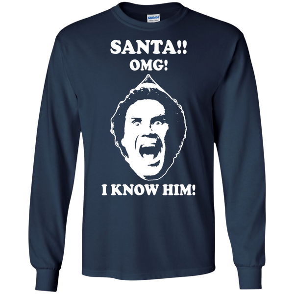 Santa Oh My God I Know Him Elf Shirt, Sweater - TeesGrab