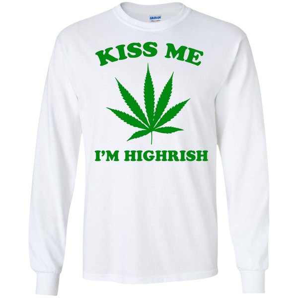 Patrick Day: Kiss me I'm highrish T-Shirt, Hoodie, Tank - TeesGrab