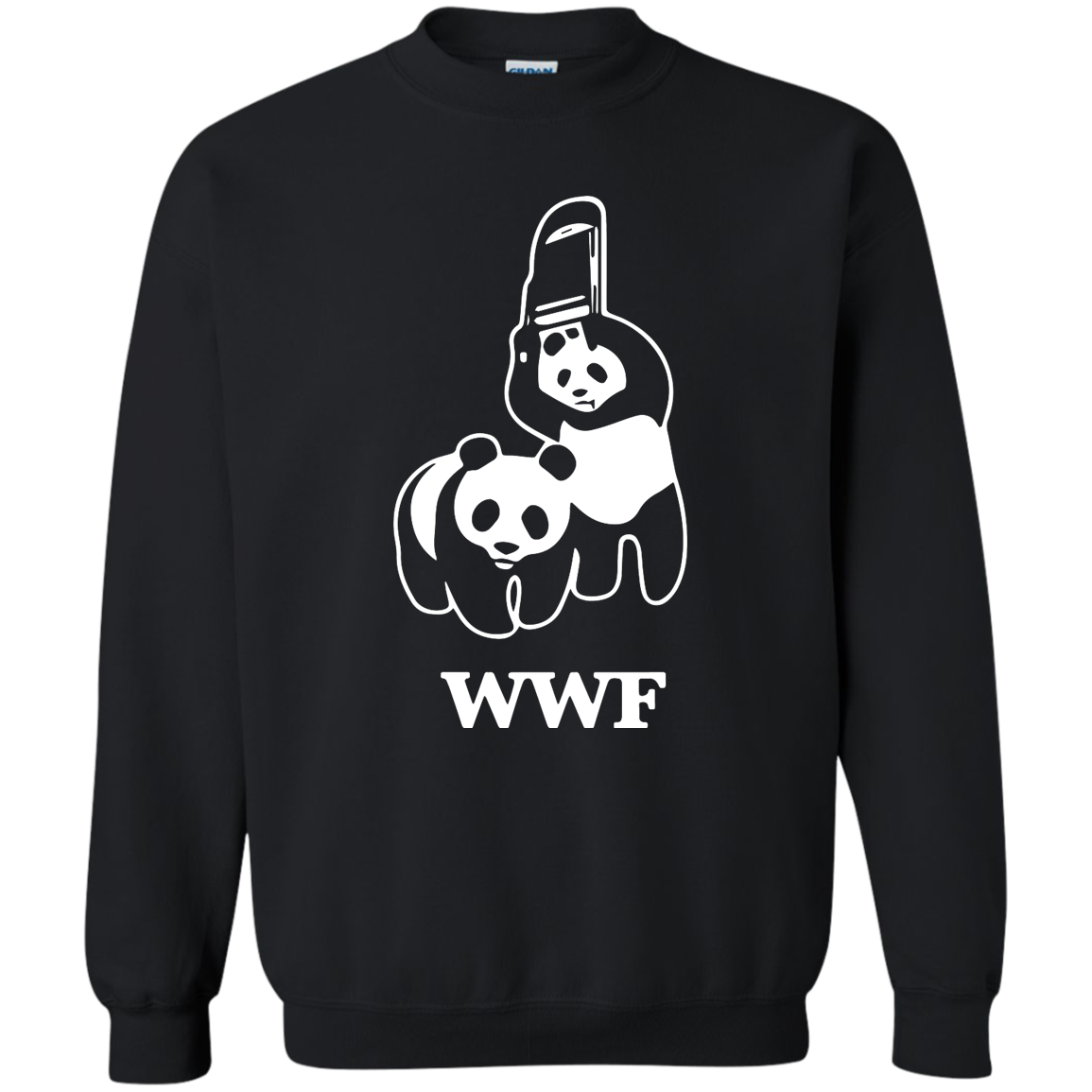 WWF Panda Bear Wrestling Parody shirt -