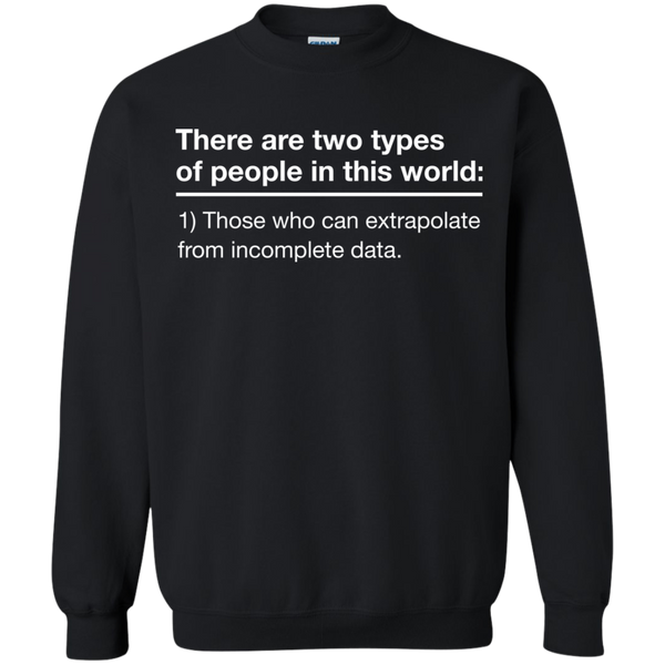 There are two types of people in this world shirt, hoodie, sweater - TeesGrab