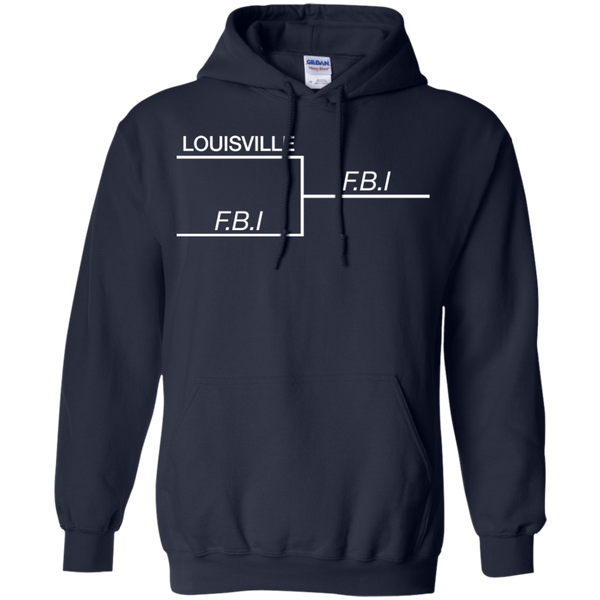 Louisville vs F.B.I Shirt, Sweatshirt Louisville vs FBI - TeesGrab