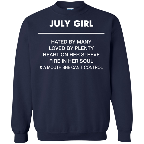 October Girl hated by many loved by plenty Shirt, Tank top - TeesGrab