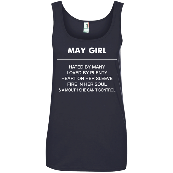 May Girl hated by many loved by plenty Shirt, Tank top - TeesGrab