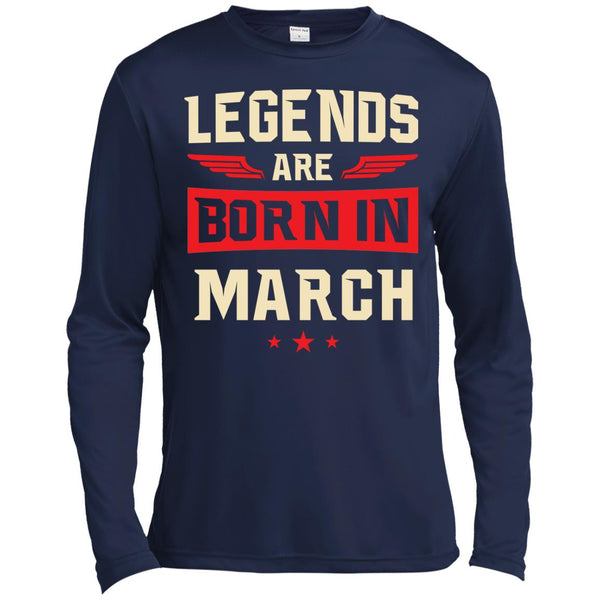 Legends Are Born in March Shirt, Hoodie, Tank - TeesGrab