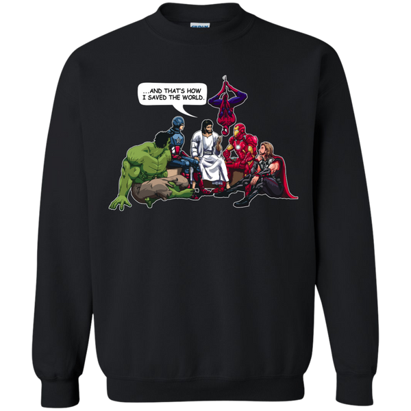 Jesus and Superheroes: And that how I saved the world Shirt, Hoodie, Tank - TeesGrab