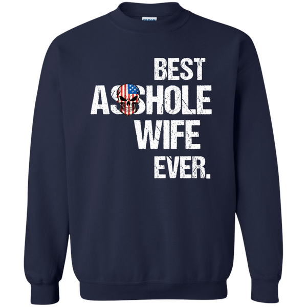 Best Asshole Wife Ever T-Shirts, Hoodies, Tank - TeesGrab