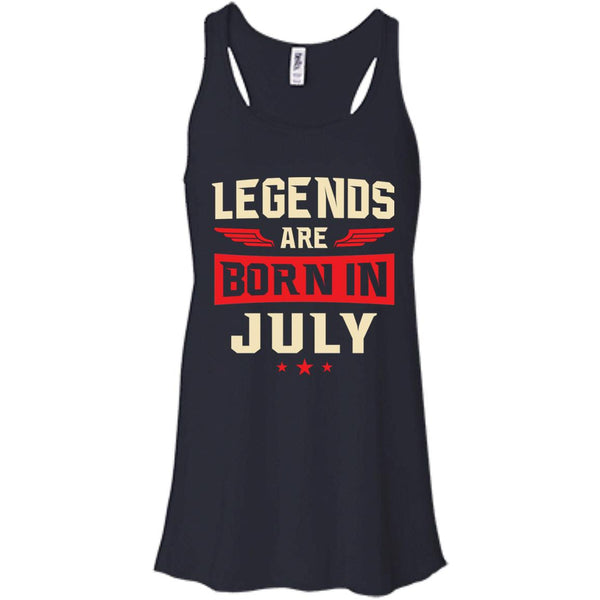 Legends Are Born in July Shirt, Hoodie, Tank - TeesGrab