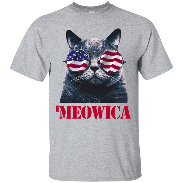 Meowica Funny Cat shirt - TeesGrab