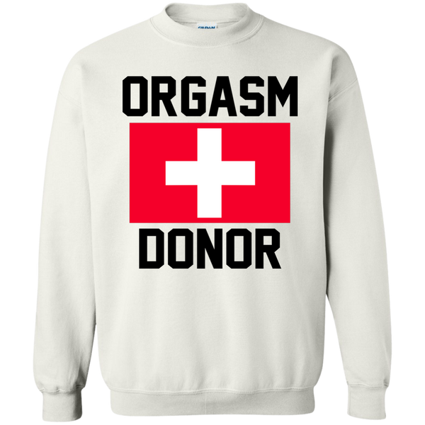 Orgasm Donor Funny Shirt, Hoodie, Sweater - TeesGrab