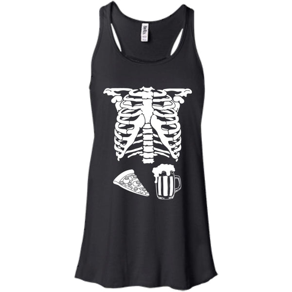 Halloween Skeleton Pizza Beer Costume T-shirt, Hoodie, Tank - TeesGrab