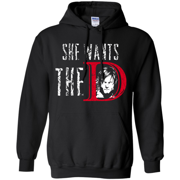 Daryl Dixon: She Wants The D shirt, hoodie, sweater, tank - TeesGrab