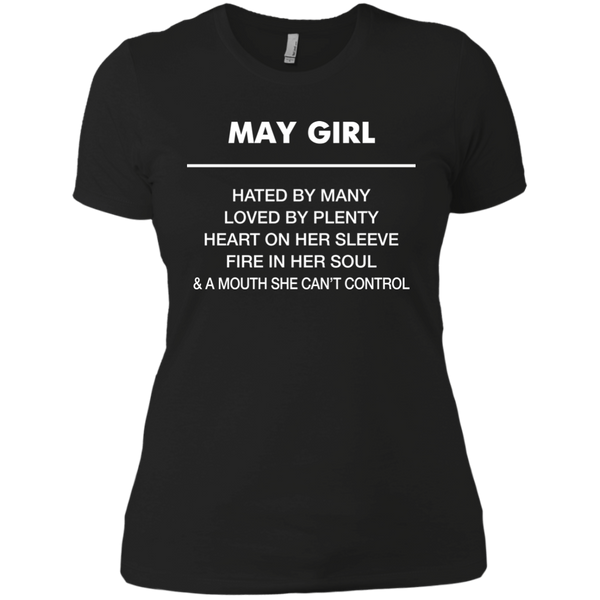 May Girl hated by many loved by plenty Shirt, Tank top - TeesGrab