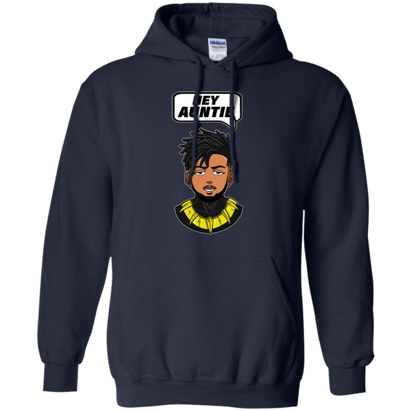 Wakanda Black Panther Erik Killmonger Hey Auntie T-shirt - TeesGrab