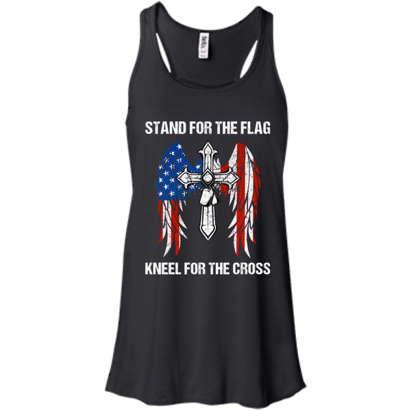 Stand For The Flag Kneel For The Cross T-Shirt, Hoodie - TeesGrab
