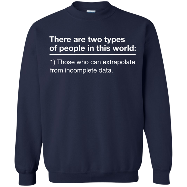 There are two types of people in this world shirt, hoodie, sweater - TeesGrab
