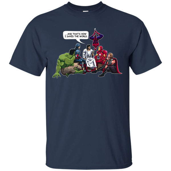 Jesus and Superheroes: And that how I saved the world Shirt, Hoodie, Tank - TeesGrab