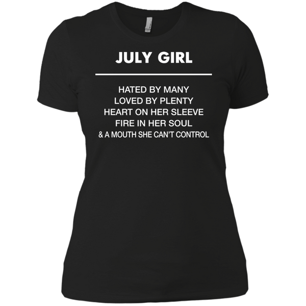 October Girl hated by many loved by plenty Shirt, Tank top - TeesGrab